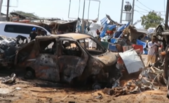 פיגוע ענק בסומליה: לפחות 90 הרוגים ומאות פצועים