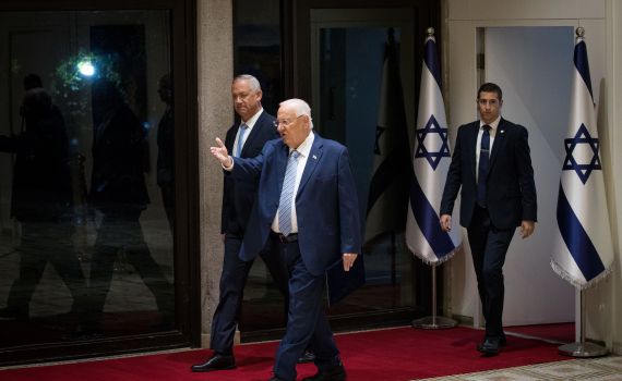 המתיחות בדרום: גנץ שוחח עם ריבלין על פעולות צה"ל