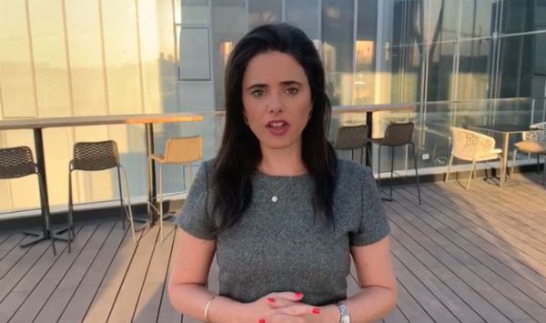 שקד מברכת: "החלטת בנט היא אמיצה וחשובה"