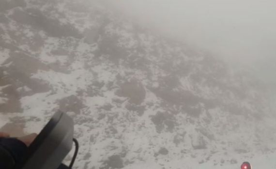 מרחק נגיעה: השלג מתקרב לחרמון. צפו