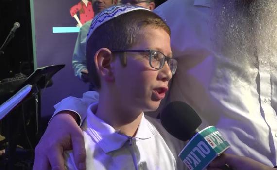 צפו: ראיון ראשון עם זוכה החידון העולמי בתלמוד