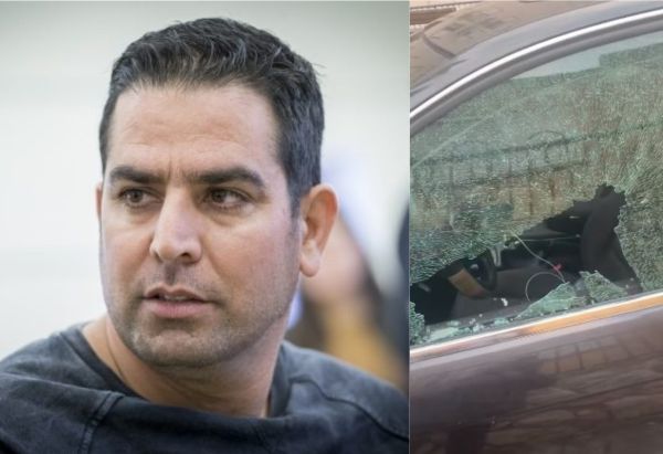 "תוצאה של הסתה": רכבו של מני נפתלי נפרץ והושחת