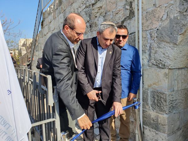 אחרי 5 שנים: טיילת החומות הצפונית פתוחה לכל אורכה