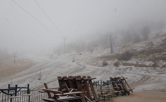 הסערה כבר פה: הצפות, 0 מעלות ושלג ראשון; צפו