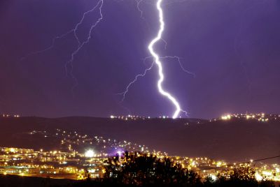 שוב: צעיר נפגע מברק- מצבו קשה
