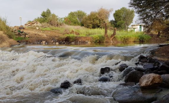 36 שעות של גשם: זרימות אדירות בצפון. צפו
