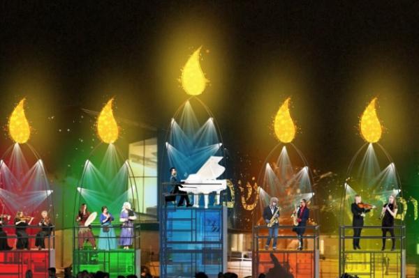 הכל מואר | מיצגים, הופעות וחנוכיית ענק בירושלים