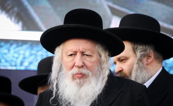 האדמו"ר הראשון שיקבל חיסון נגד קורונה