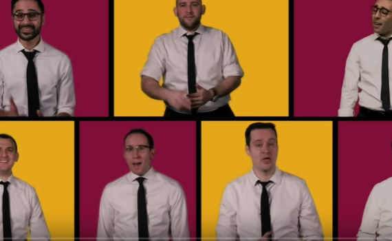 בילי אייליש הגרסה הכשרה: המכביטס בקליפ חנוכה מקורי