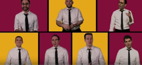 בילי אייליש הגרסה הכשרה: המכביטס בקליפ חנוכה מקורי