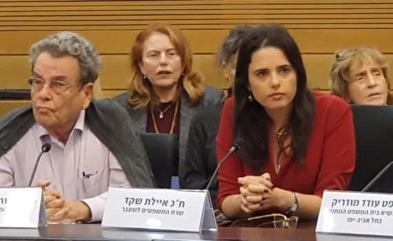 שקד: "תנו לעם להחליט, הוא לא פחות חכם מבג"צ"