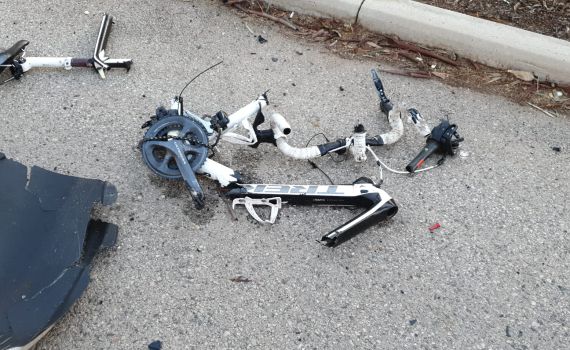 יניב ותומר נהרגו הבוקר בתאונת האופניים הקטלנית