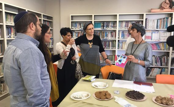 ביקור ראש מינהל החמ"ד אצל לומדי ולומדות הרמב"ם היומי