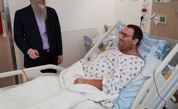 הופעה פרטית ועדכון מעודד על מצבו של אפרים רימל