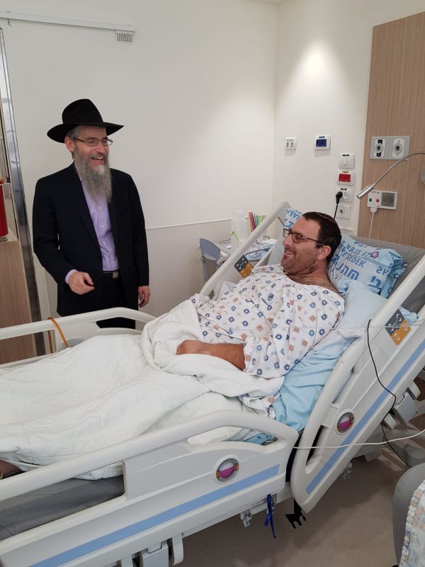 הופעה פרטית ועדכון מעודד על מצבו של אפרים רימל