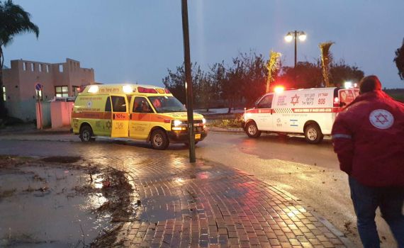 שני ילדים חולצו בשרון כשהם סובלים מהיפותרמיה