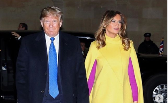 הטרנד הבא? מלניה טראמפ בשילוב צבעים הזוי במיוחד