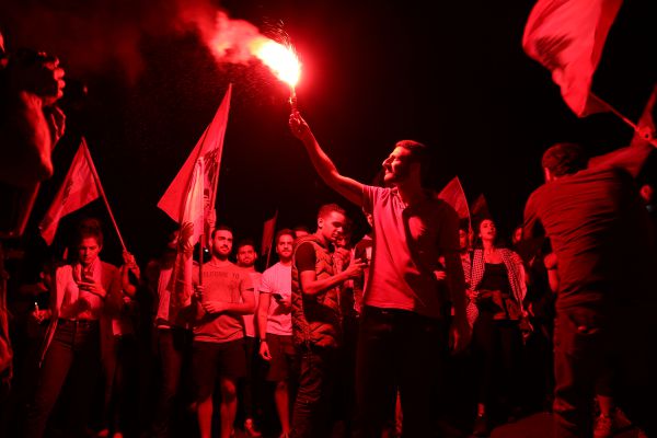 לילה של עימותים: עשרות פצועים במחאות בלבנון