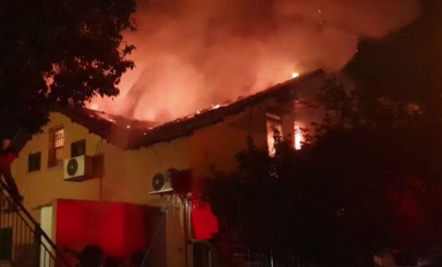  אסון ביישוב רבבה: הבית נשרף באמצע האירוסין. צפו