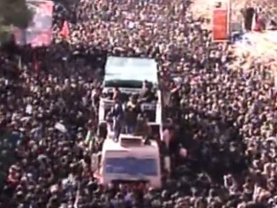 נמחצו למוות: 35 הרוגים בהלוויית סולמאני באיראן