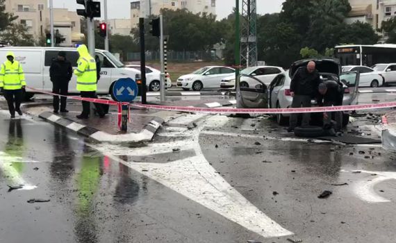 ניסיון חיסול באשקלון: גבר נפצע קל מפיצוץ ברכבו