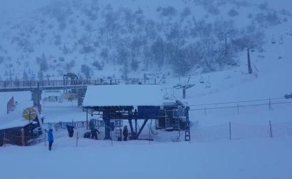 סוף סוף חורף אמיתי: צפו בתיעוד