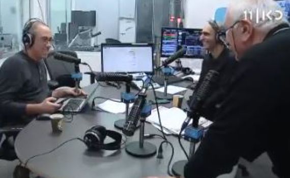 צפו: אריה גולן חזר לשידור להגיב לקלמן וליברמן