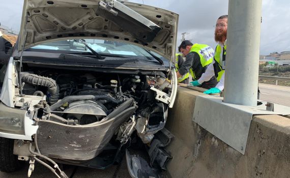 מתנדב זק"א בן 50 נהרג בתאונה ליד פדואל