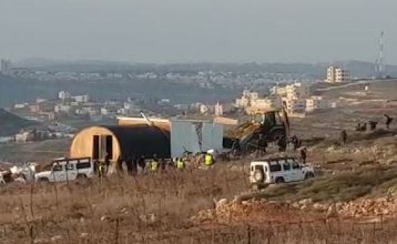 בנט בביטחון: כוחות גדולים הרסו בתים בישוב יצהר