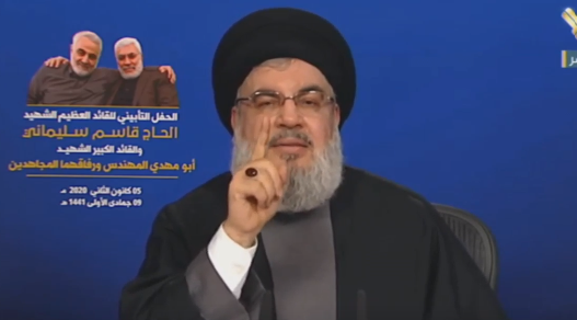 נסראללה על חיסול סולמאני: "שלב חדש לאזור"