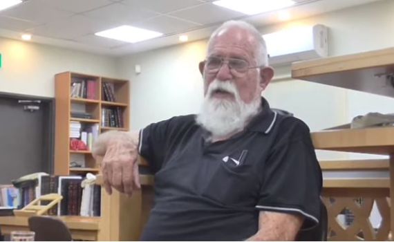 השיעור שהעביר קצ'ה בישיבת ההסדר. צפו