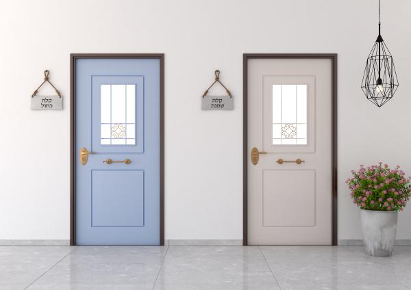 מחדשים את דלת הכניסה? הפטנט שיחסוך לכם כסף