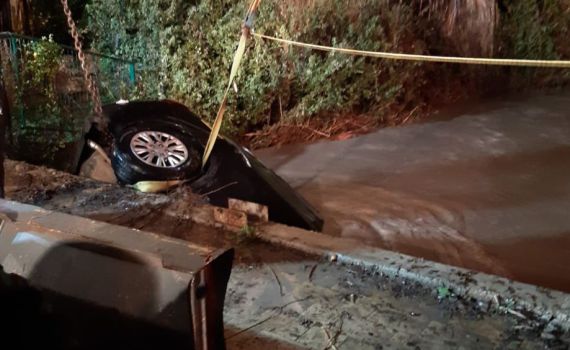 נקבע מותו של אדם שנסחף עם רכבו בשטפון