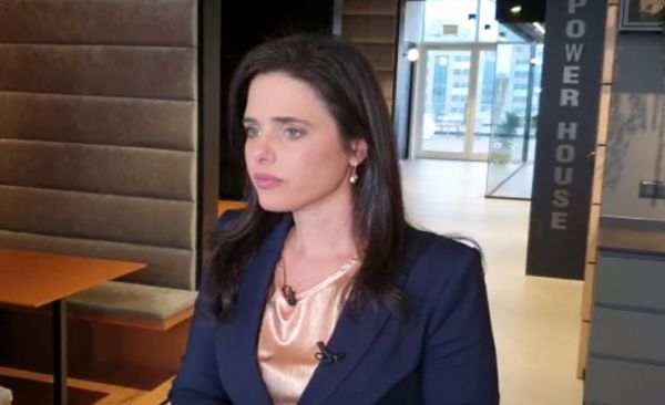 איילת שקד בתגובה ראשונה להסכם עם סמוטריץ'. צפו