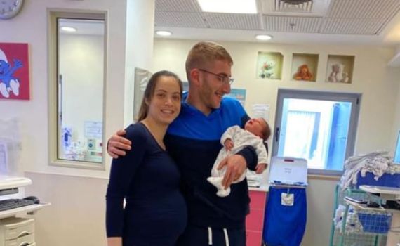 19 שנה אחרי שהוריה נהרגו בפיגוע- חיה ילדה בן