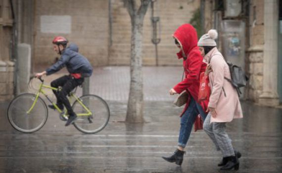 לפני ההתחממות- הגשם שוב פה: תחזית מזג האוויר