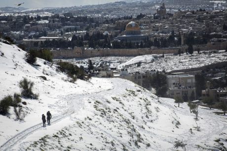 השלג מגיע לירושלים: מתי ירד והאם ייערם? כל הפרטים