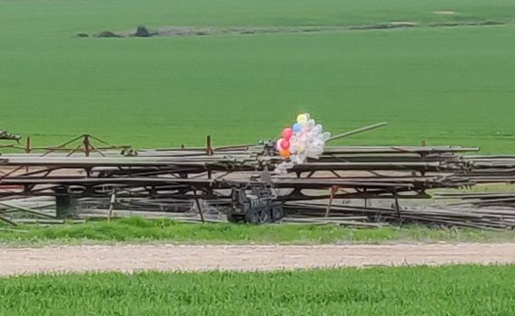 שלוש זירות של בלוני נפץ בעוטף עזה