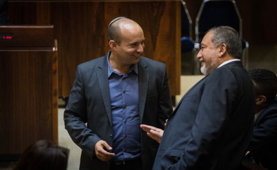 בלי להגיד את שמו: ליברמן מברך את בנט