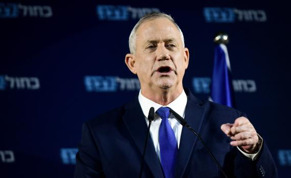 בני גנץ: "נעמיד את נתניהו למשפט הציבור"