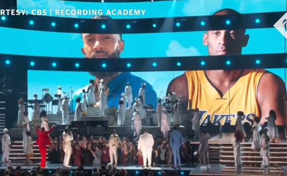 הטקס הנוצץ שנערך שעות לאחר מותו של קובי בראיינט