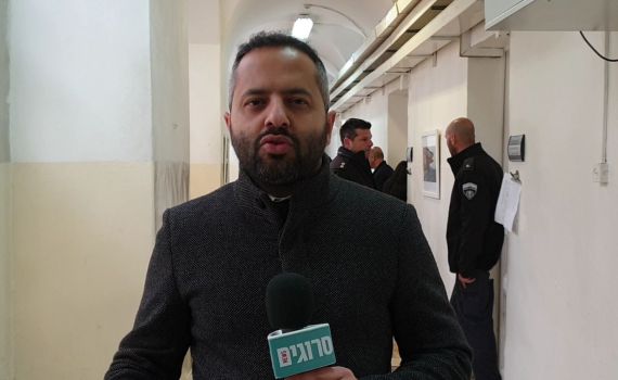 כתב אישום בפשע שנאה נגד עצור השב"כ