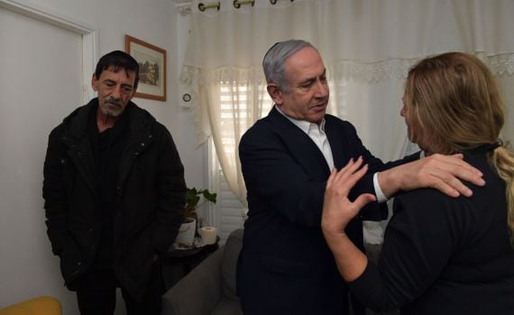 ראש הממשלה ביקר את הוריו של מוטי בן שבת ז"ל