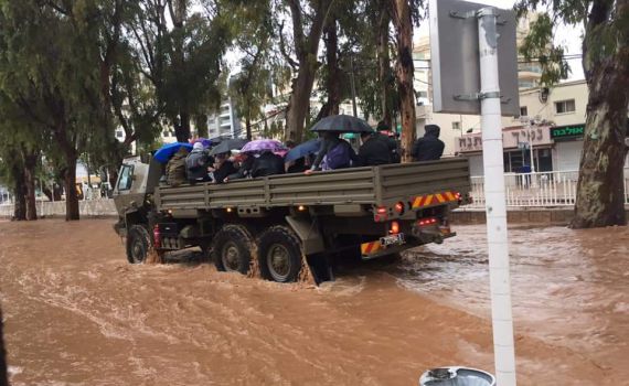 ההצפות בצפון: כוחות צה"ל סייעו בחילוץ לכודים