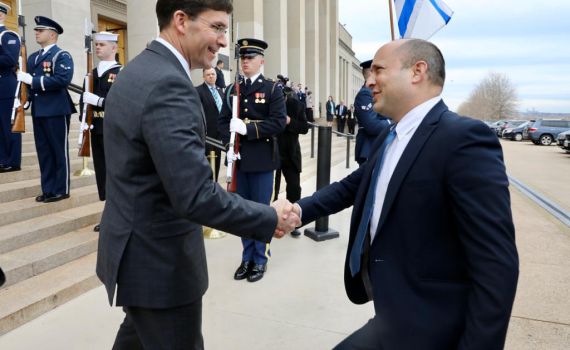 האיום האיראני: שר הביטחון נפגש בארה"ב עם מקבילו