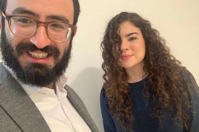 מזל טוב: מנדי גרוזמן התארס עם דינה גופין