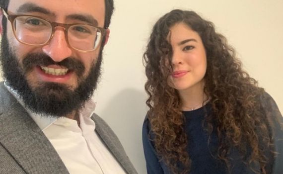 מזל טוב: מנדי גרוזמן התארס עם דינה גופין