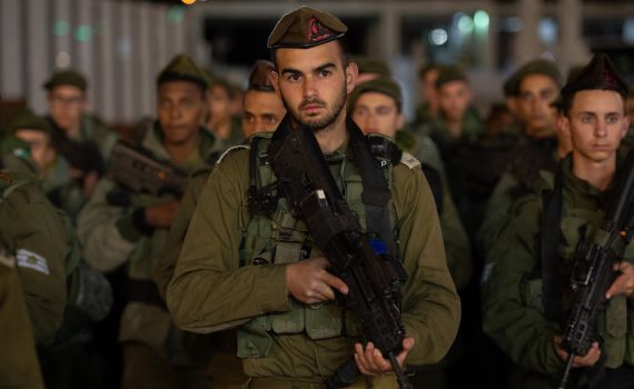 כוח צה"ל פתח באש לעבר מחבלים ברצועת עזה