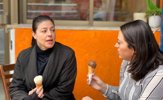 צפו בבינג': סדרת הרשת של סרוגים – פעם שלישית גלידה