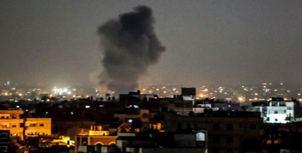 שני שיגורים מעזה לישראל, טנקים תקפו עמדות חמאס